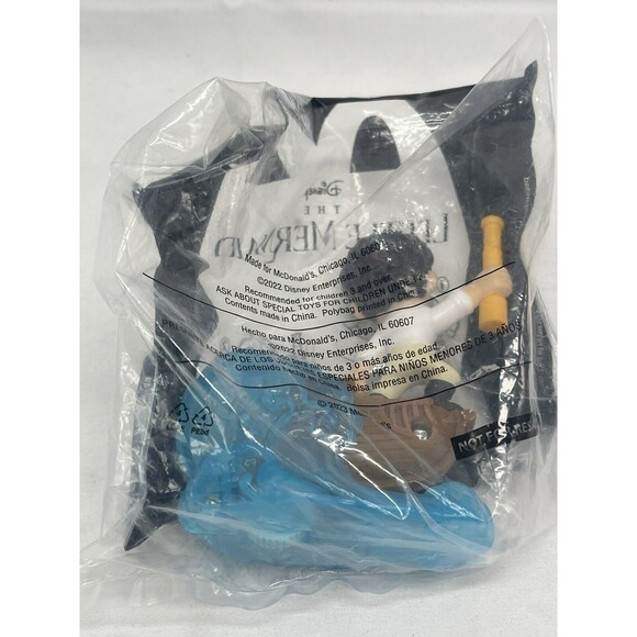 2023 McDonalds Happy Meal Toys Disney*The Little Mermaid * SEALED #5 PRINCE ERIC - Picture 6 of 7